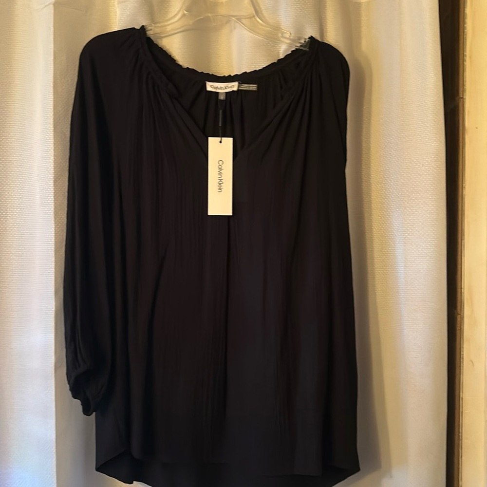 Calvin Klein three-quarter length sleeve blouse